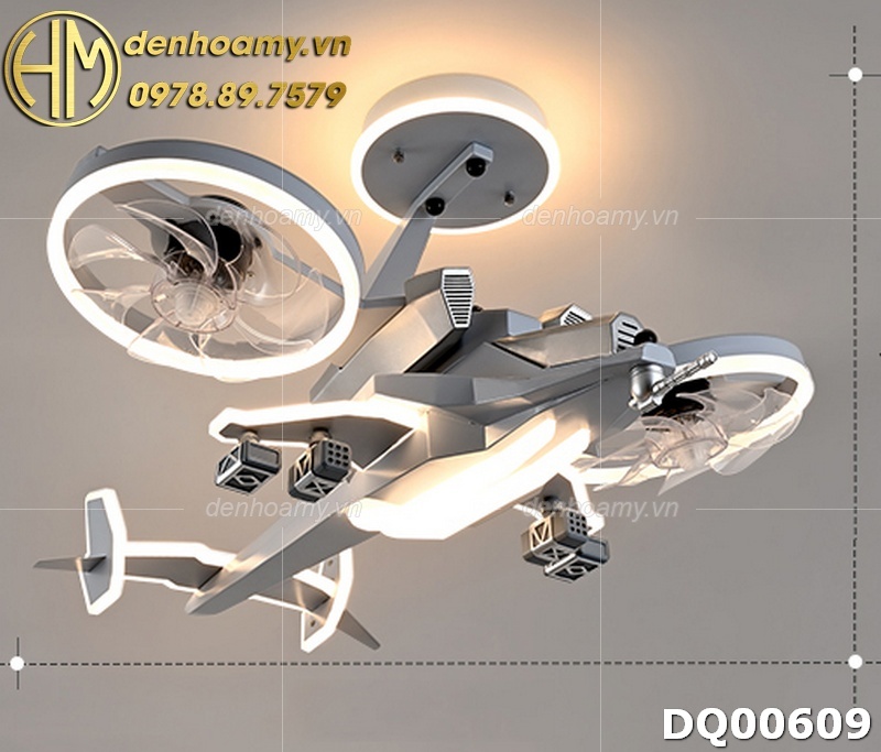 Quạt trần hình máy bay trực thăng, một trong những mẫu quạt trần trang trí độc đáo và thú vị nhất hiện nay. Với thiết kế hình trực thăng, chúng được thiết kế đẹp mắt và tiện lợi cho không gian sống của bạn. Hãy tham khảo hình ảnh đẹp về quạt trần hình máy bay trực thăng, và cập nhật cho không gian sống của bạn một phong cách mới lạ và độc đáo!