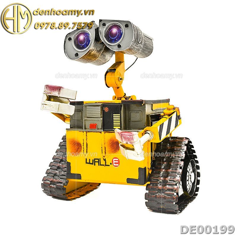 Chế tạo thành công robot WallE giống hệt trên phim hoạt hình