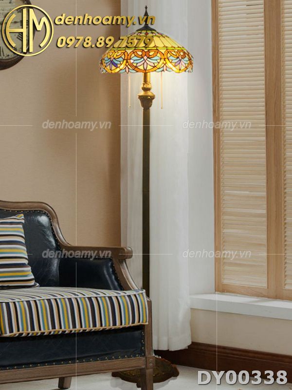 Đèn cây trang trí nội thất phong cách Tifany cổ điển DY00338