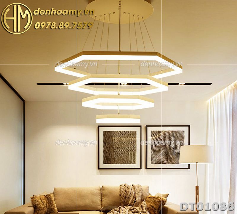 Đèn thả LED trang trí phòng ăn phòng khách phong cách hiện đại DT01086