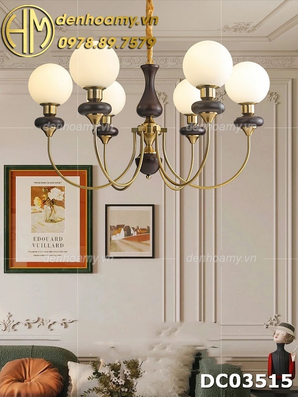 Đèn chùm trang trí nội thất phong cách hiện đại DC03515