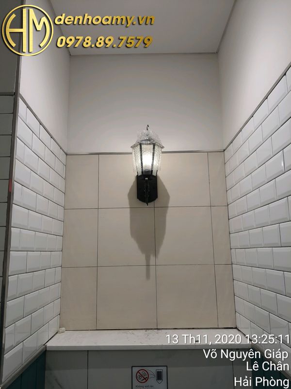 Đèn trang trí WC Aeon Mall Hải Phòng 7
